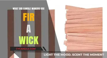 What Did Candle Makers Use for a Wick Historically?