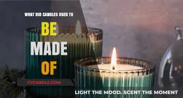 Historical Candle Materials: From Animal Fats to Plant Waxes