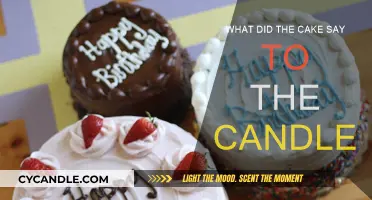 The Sweet Talk: Cake and Candle's Chat