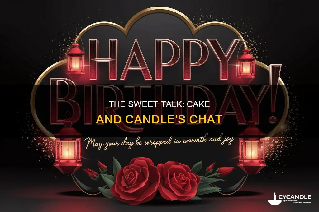 what did the cake say to the candle