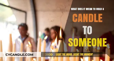 Holding a Candle to Someone: Unraveling the Meaning and Significance