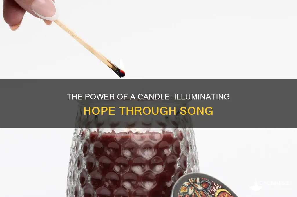 what difference a candle can make song