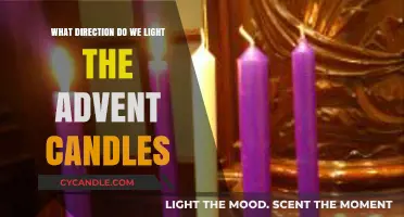 Lighting Advent Candles: Understanding the Proper Direction and Tradition