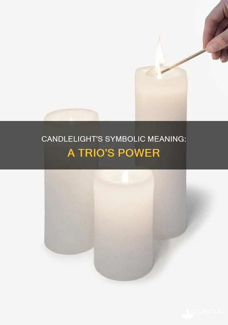 what do 3 candles represent