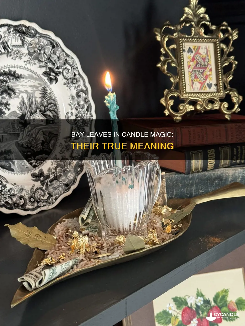 what do bay leav3s reresent in candle magic