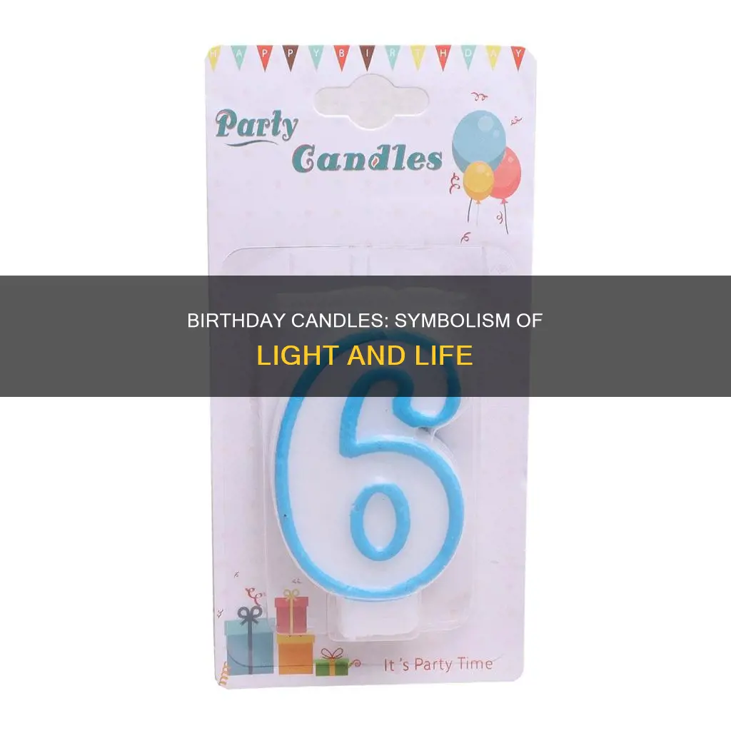 what do birthday candles represent