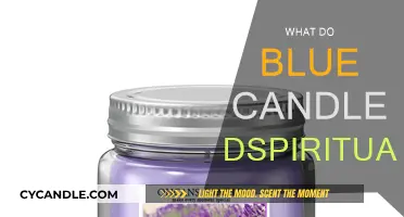 Blue Candles: Spiritual Calming and Cleansing