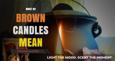 Unveiling the Mystical Significance of Brown Candles in Spiritual Practices