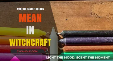 Candle Color Magic: Unlocking Witchcraft's Symbolic Meanings and Intentions