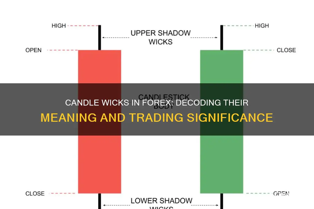 what do candle wicks mean forex