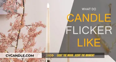 Candlelight's Dance: The Science Behind Flicker and Flame
