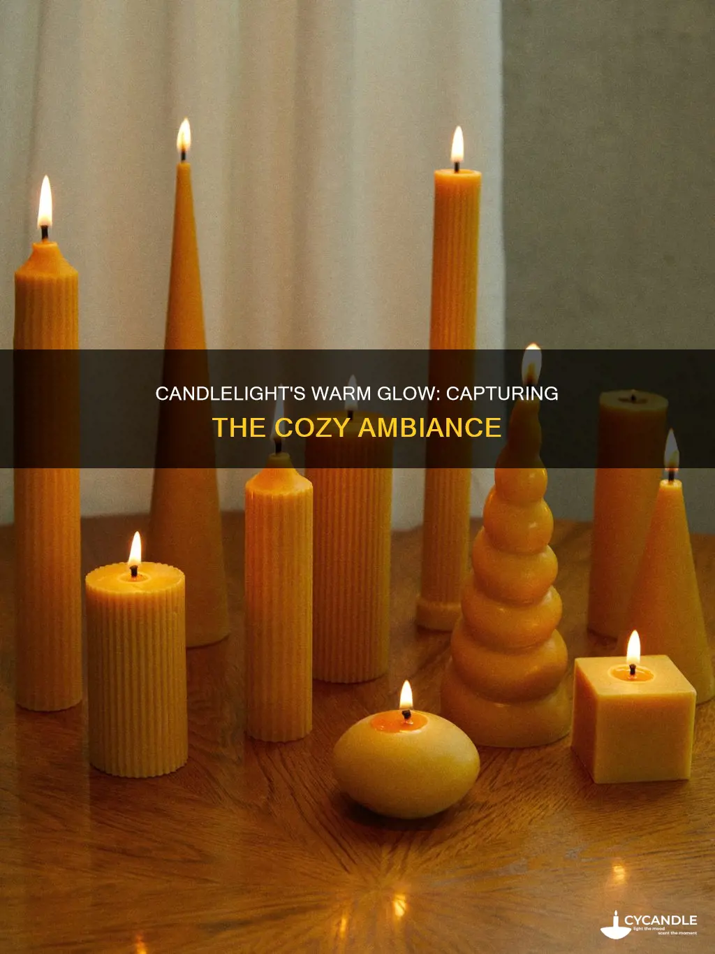 what do candles lite look like