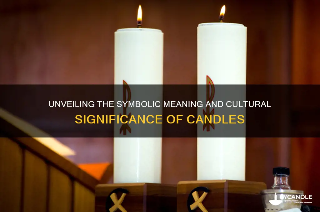 what do candles mean