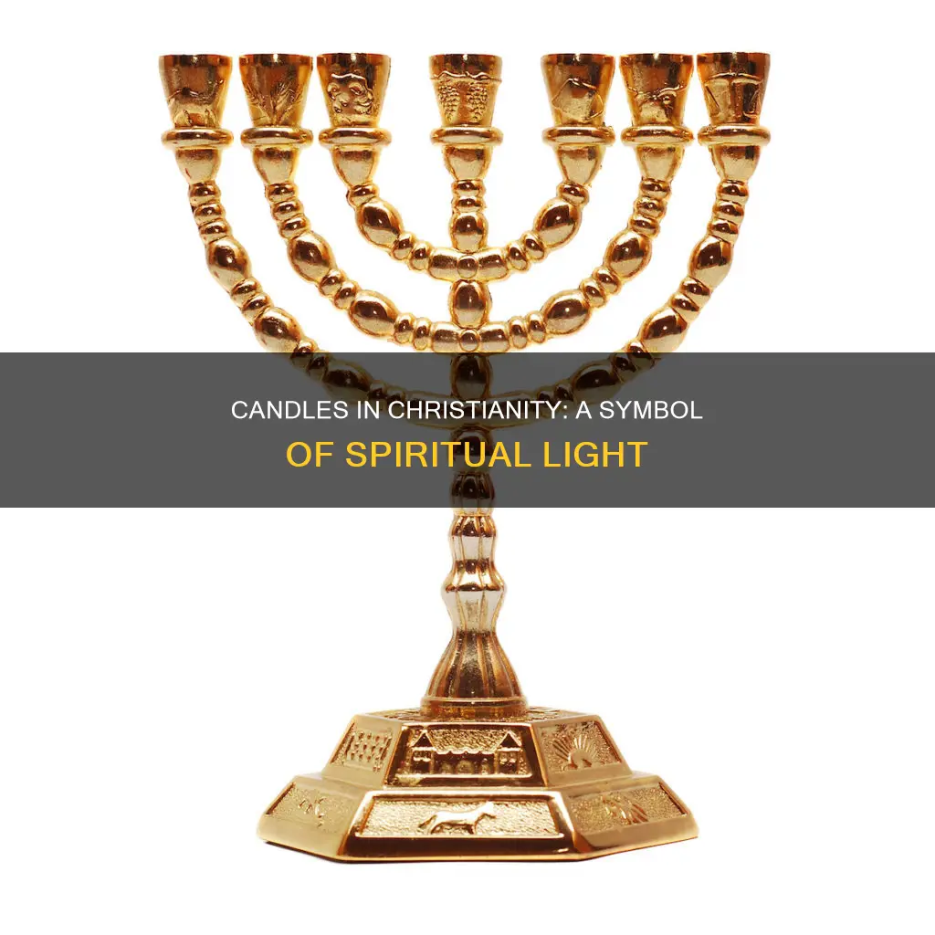 what do candles represent in christianity