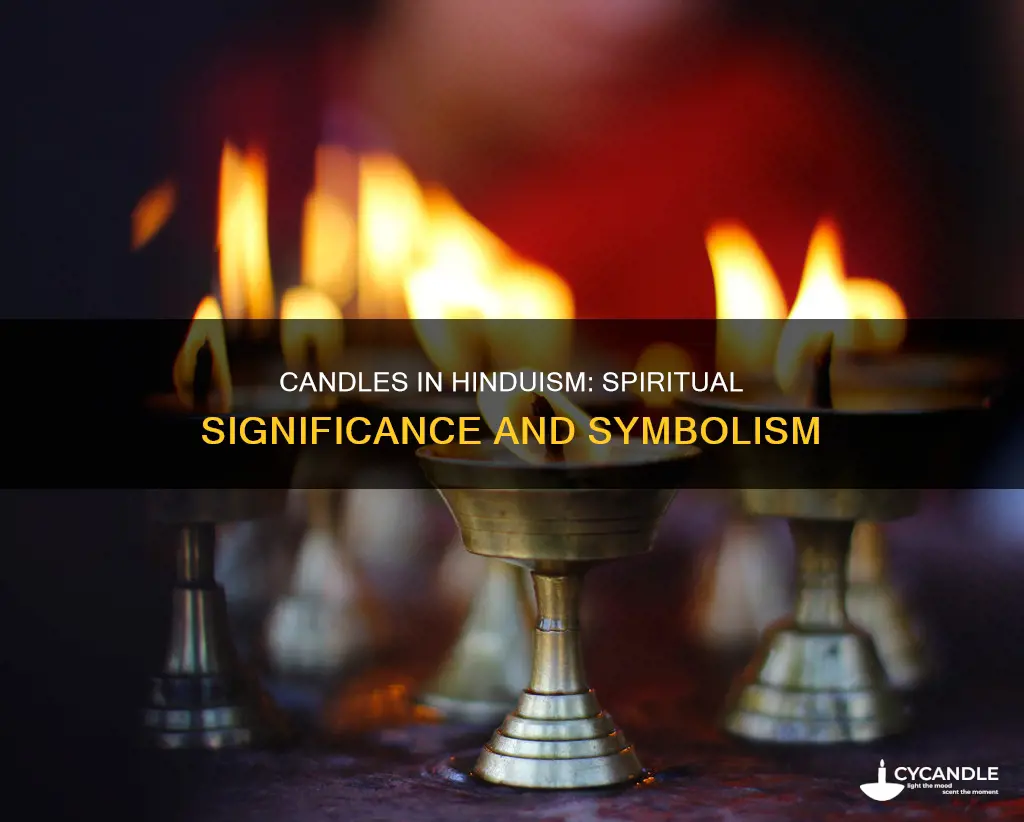 what do candles represent in hinduism