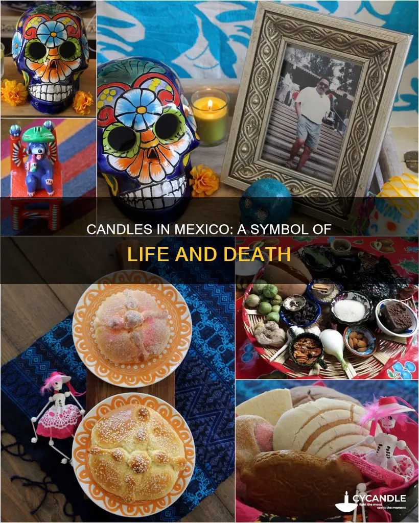 what do candles represent in mexico