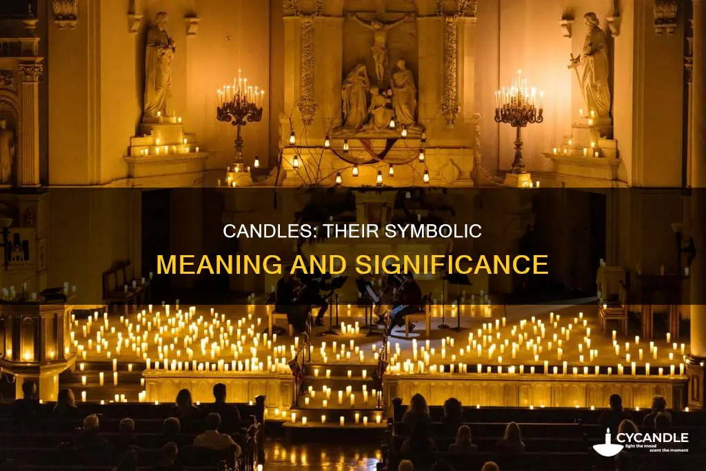 what do candles signify