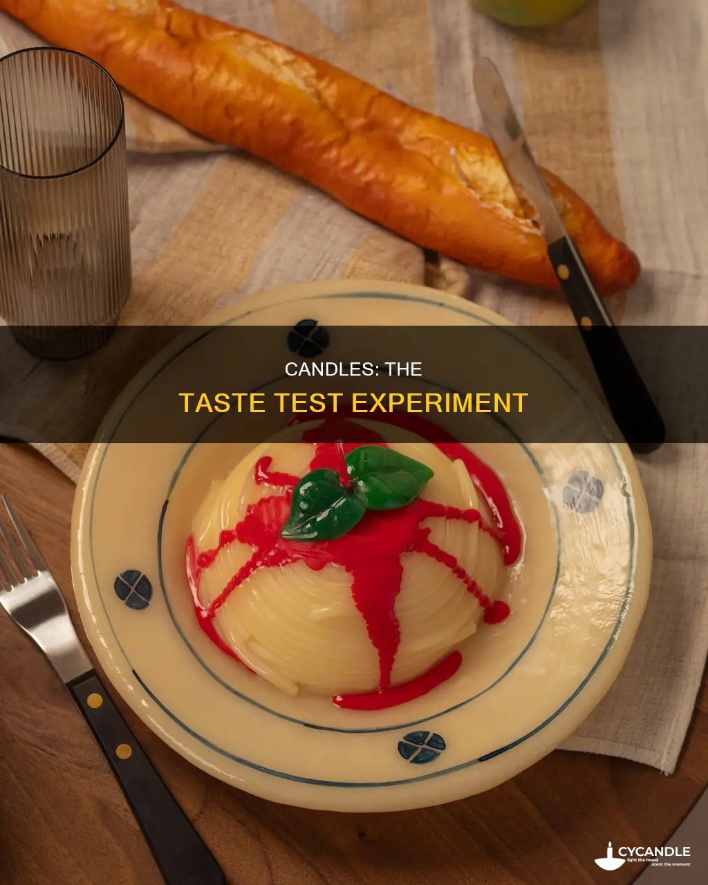 what do candles taste like