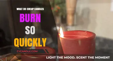 Why Cheap Candles Burn Fast: Uncovering the Quick-Melt Mystery