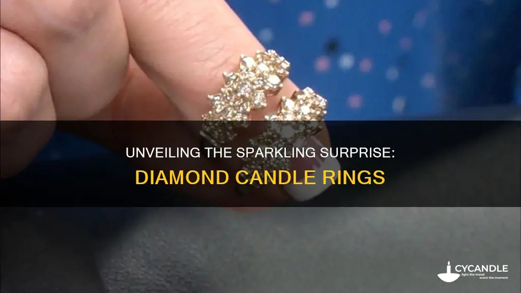 what do diamond candle rings look like
