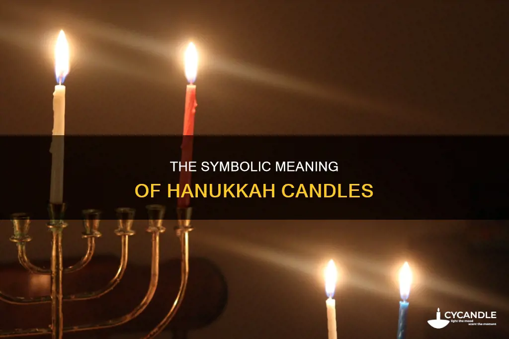 what do each of the hanukkah candles represent