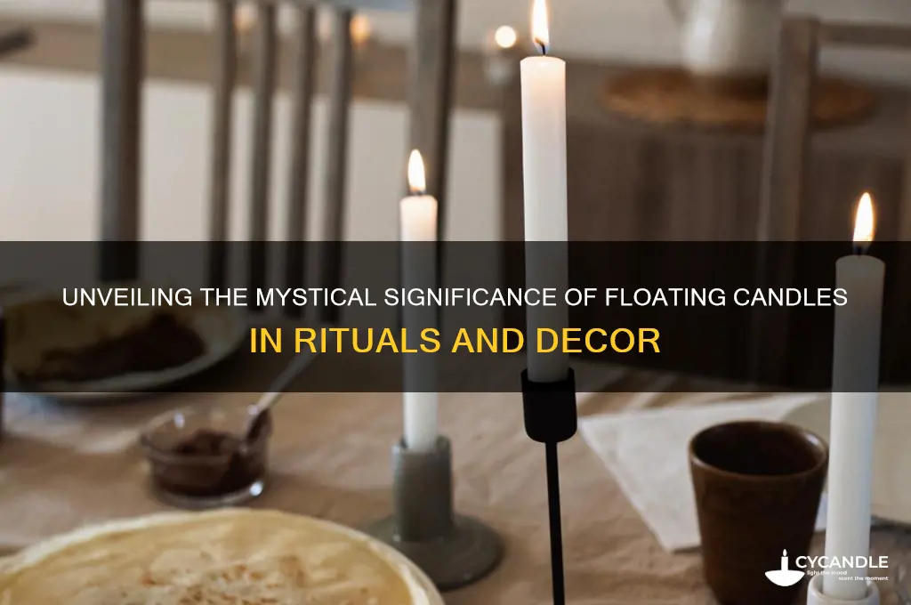 what do floating candles mean
