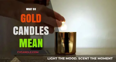 Understanding the Meaning and Significance of Gold Candles in Rituals