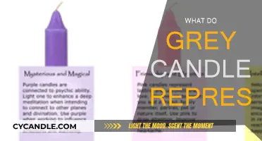 Grey Candles: Their Symbolic Meaning and Uses