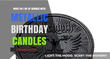 Ouch! Quick Remedies for Metallic Birthday Candle Burns