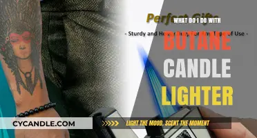 Creative Uses for Your Butane Candle Lighter: Tips and Ideas