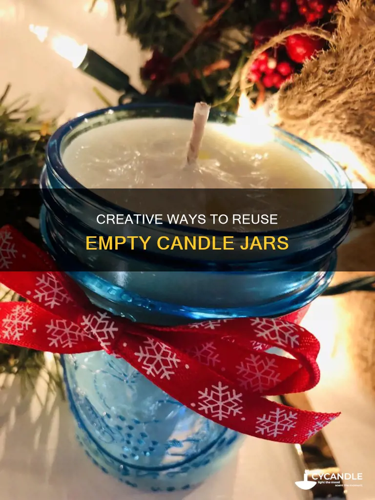 what do i do with empty candle jars