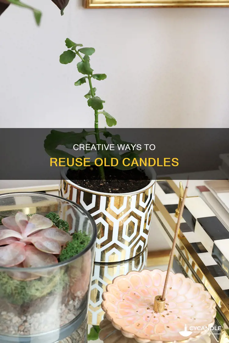 what do i do with old candles