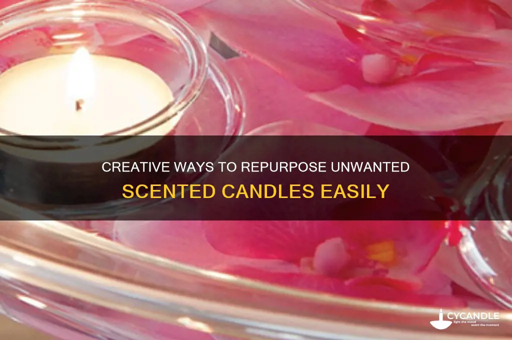 what do i do with scented candles i don