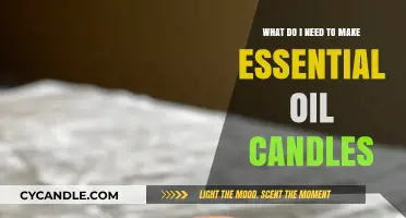 Crafting Essential Oil Candles: Supplies and Simple Steps to Begin
