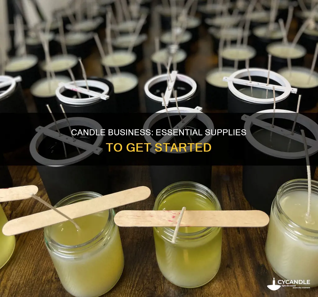 what do i need to start a candle business