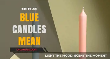 Light Blue Candles: Unveiling Their Symbolic Meaning and Uses