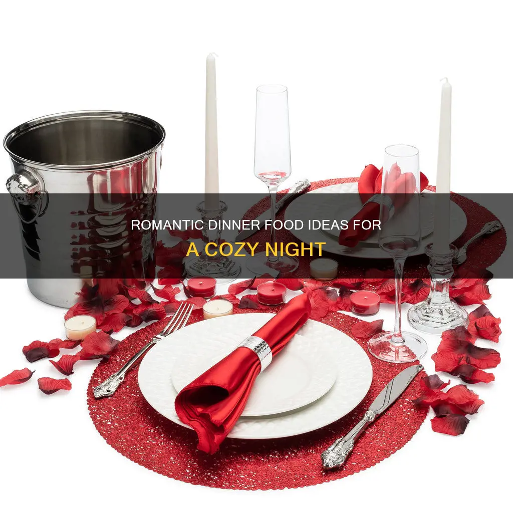 what do people eat with a candle lit dinner