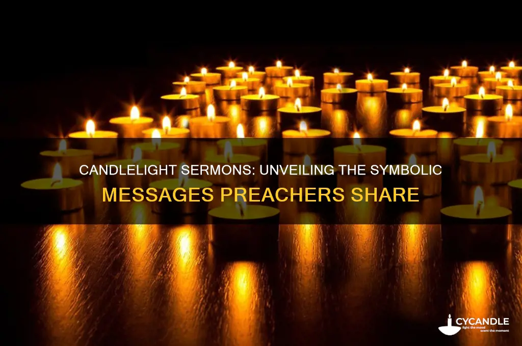 what do preacher say candle light