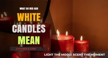 Red and White Candles: Unveiling Their Symbolic Meanings and Uses