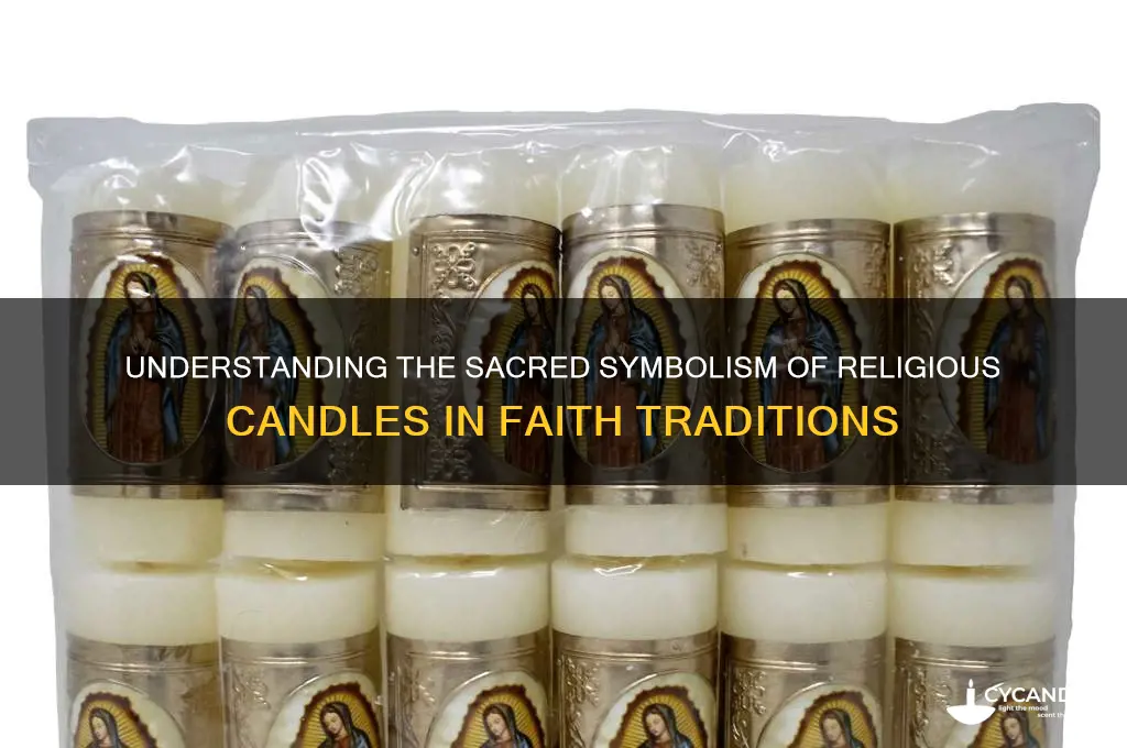 what do religious candles mean