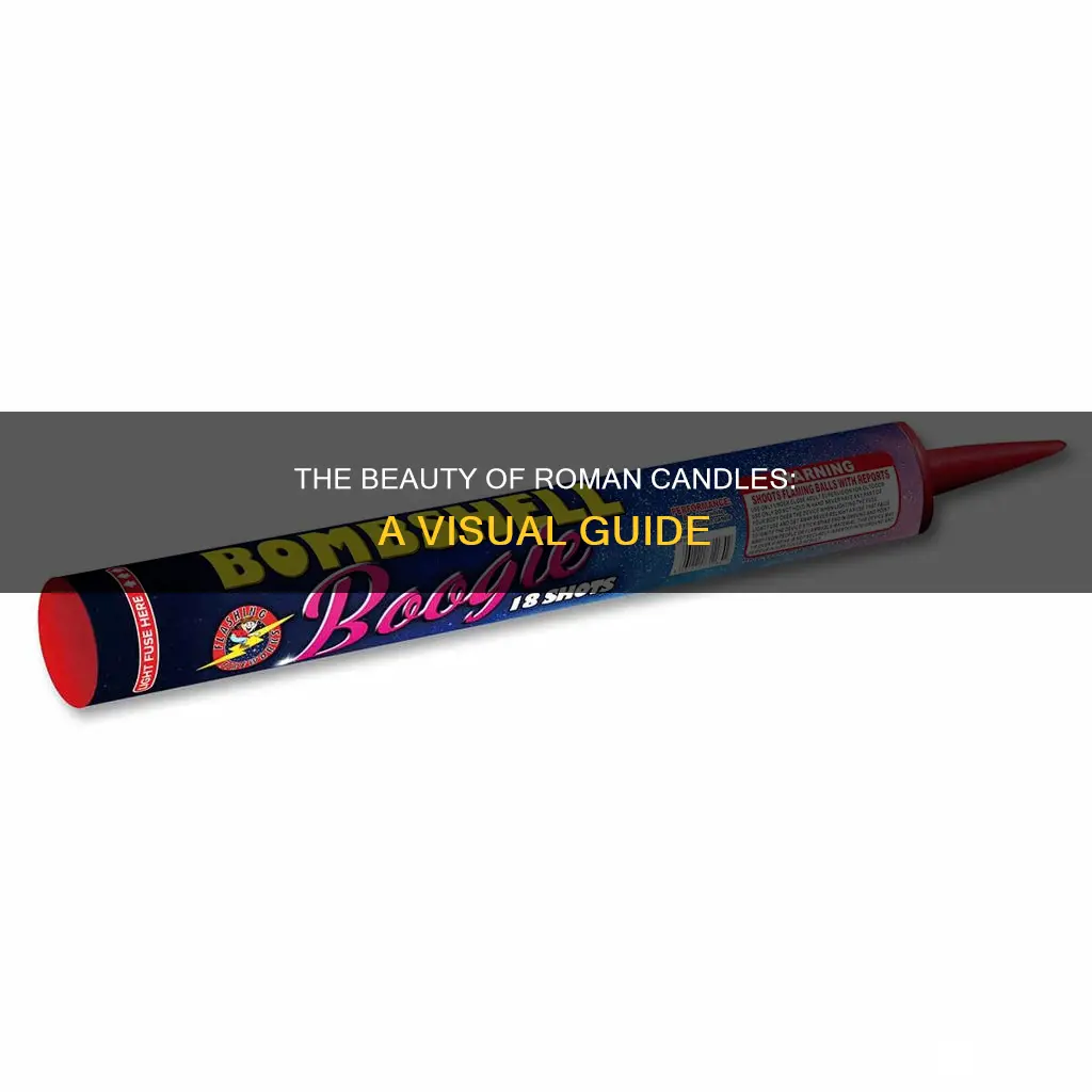 what do roman candles look like