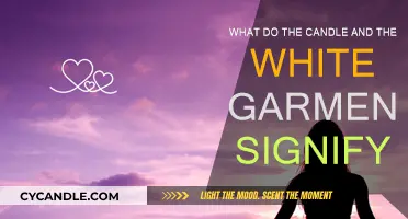 Candle and White Garment: Purity and Transformation