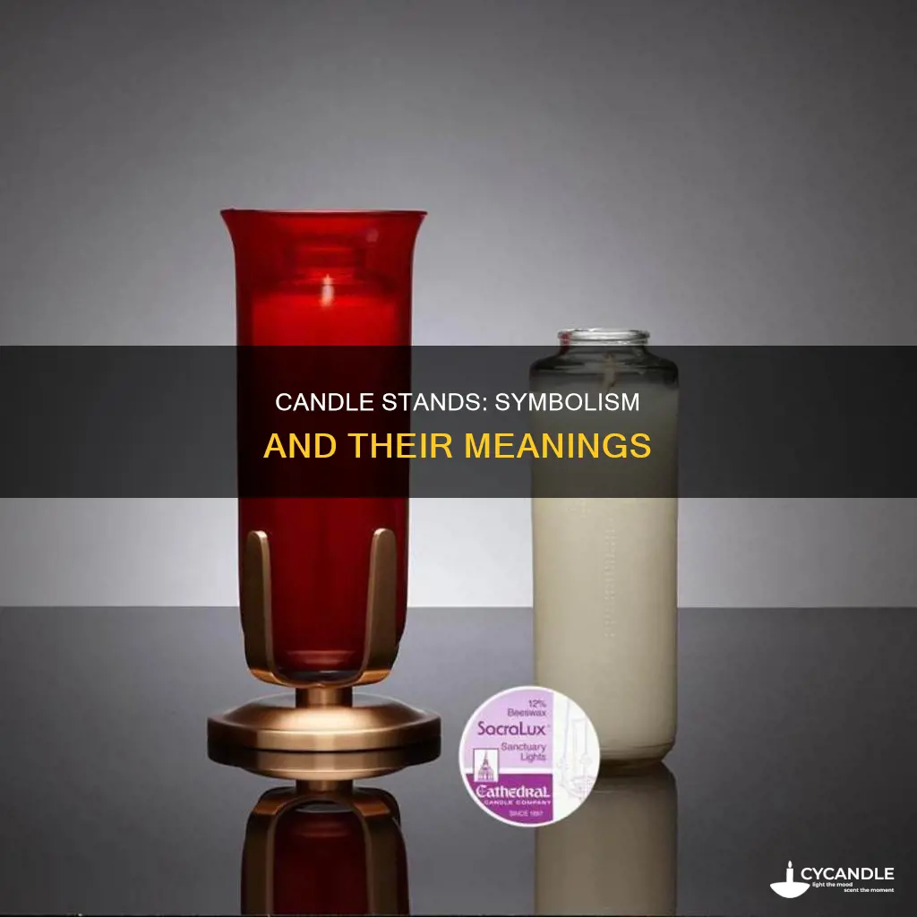 what do the candle stands symbolize