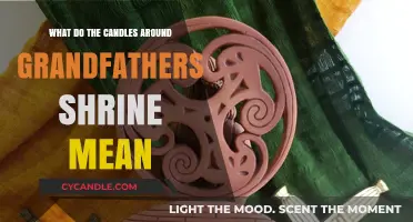 Candlelight Legacy: Unveiling the Symbolic Meaning of Grandfather's Shrine Candles