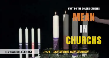 Understanding the Symbolic Meaning of Candle Colors in Church Traditions