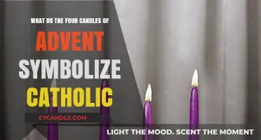 Catholic Advent Candles: Unveiling the Symbolic Meaning of the Four Flames