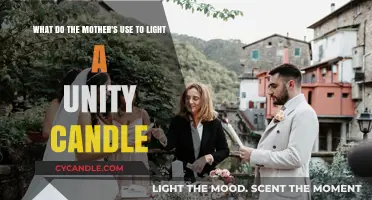 Unity Candle Lighting: Tools Mothers Use for Wedding Ceremonies