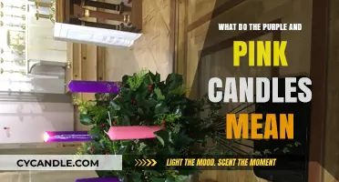 Unveiling the Meaning Behind Purple and Pink Candles in Rituals