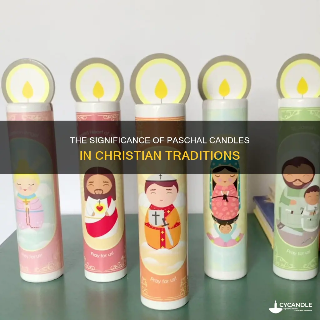 what do they do with paschal candles