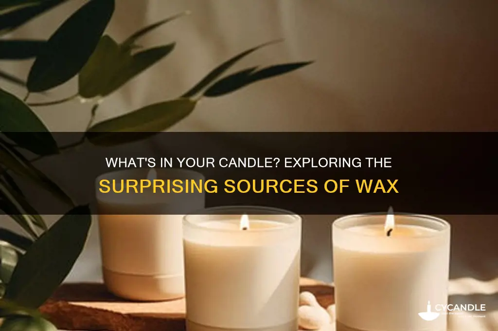 what do they make candle wax out of